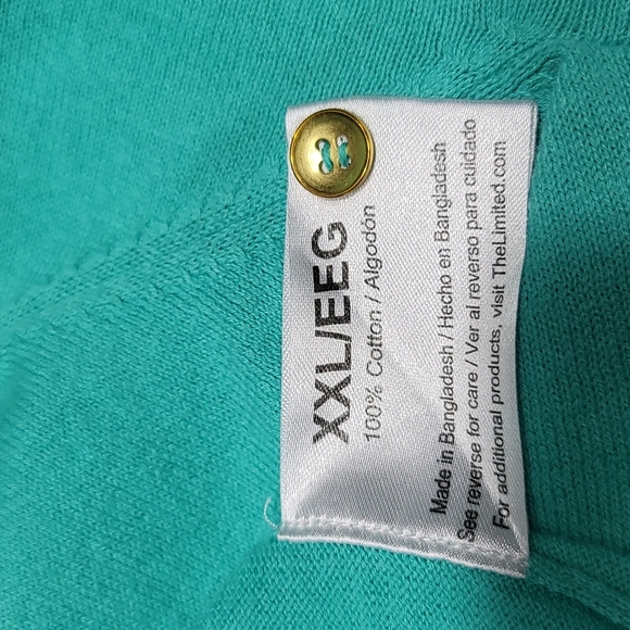 100% Cotton Cardigan Sweater, Size XXL - Picture 12 of 13